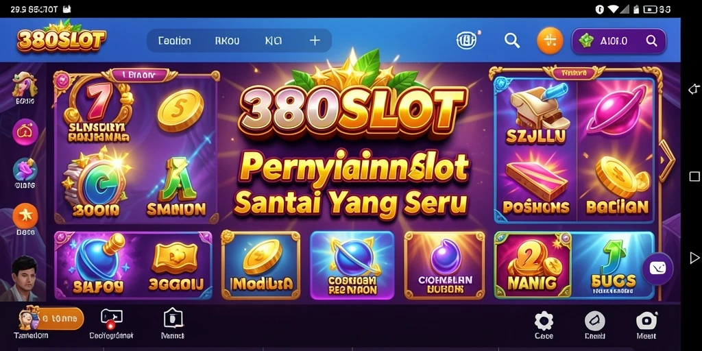 Tampilan menarik dari gameplay 380SLOT yang seru.