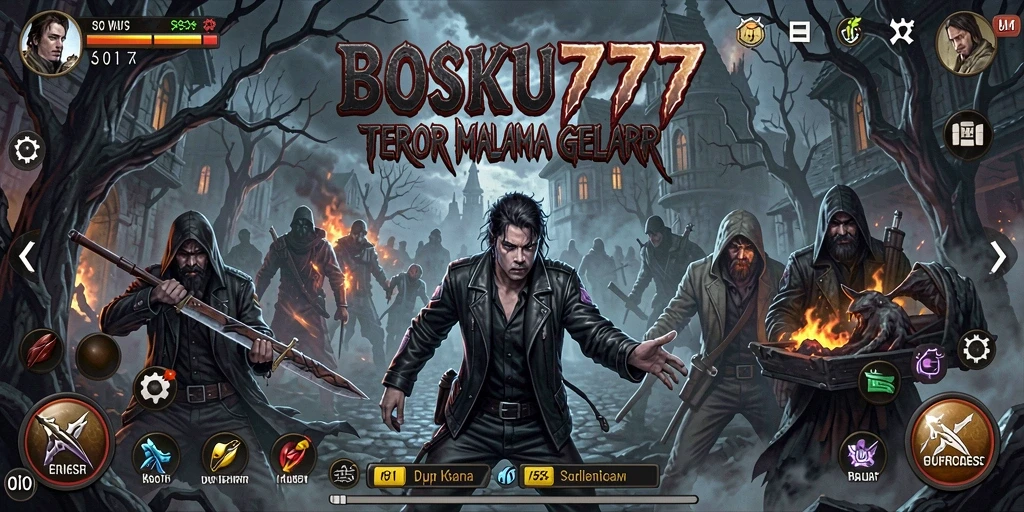 Gameplay horror intens dengan suara dan atmosfer menyeramkan.