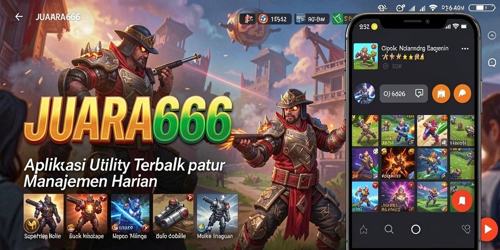 Screenshot JUARA666 menampilkan antarmuka pengguna yang intuitif dan fitur pengingat.
