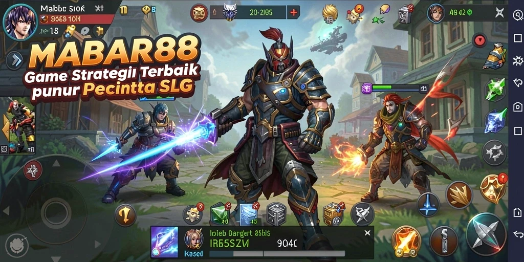 Screenshot menampilkan gameplay seru dan strategi dalam MABAR88.
