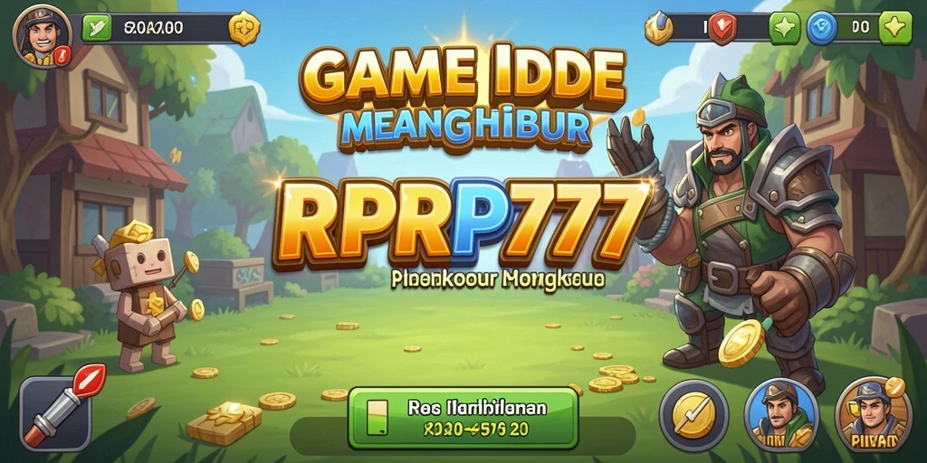 Screenshot RPRP777 menunjukkan gameplay Idle yang menawan.