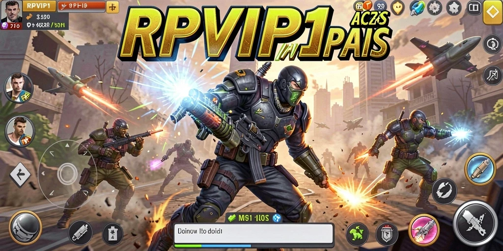 Tampilan gameplay RPVIP1 yang penuh aksi dan adrenaline.