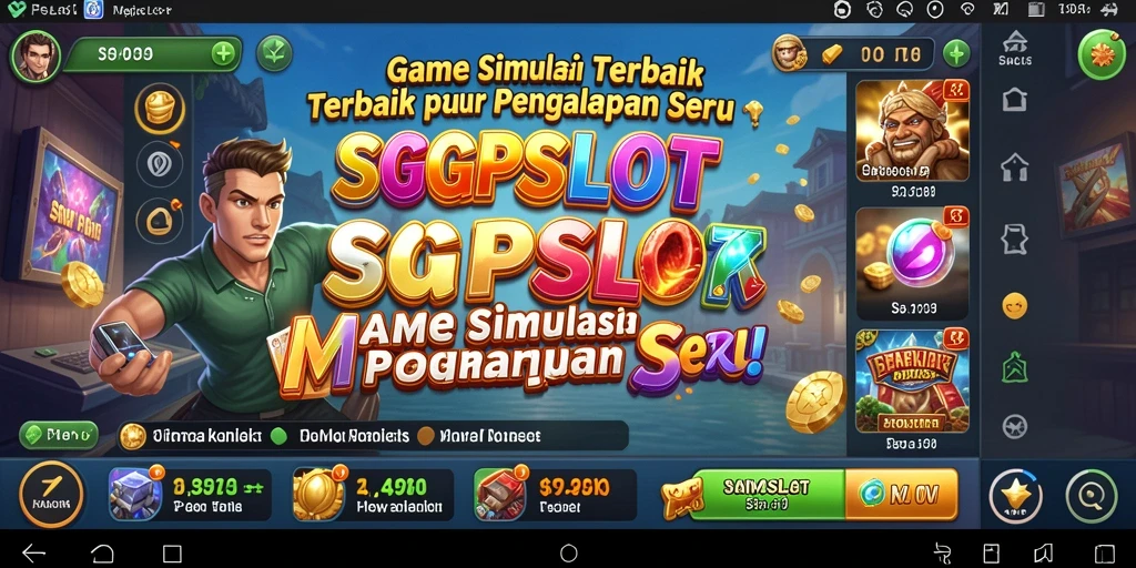 Tangkapan layar <strong>SGPSLOT</strong> menampilkan gameplay slot yang menarik dan seru.
