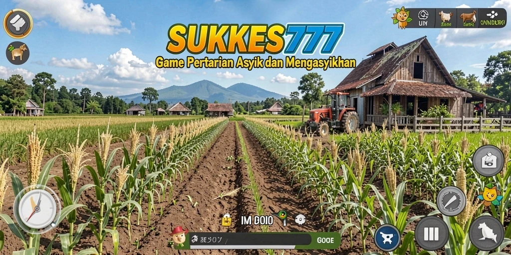 Gameplay pertanian yang seru dan interaktif di SUKSES777.