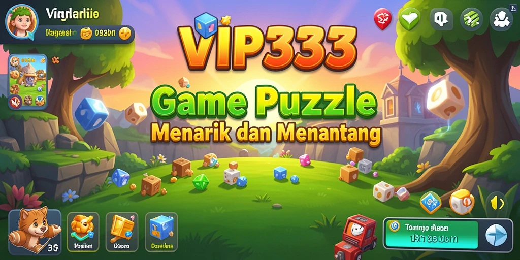 Tampilan menarik saat bermain game Puzzle VIP333 dengan beragam tantangan.